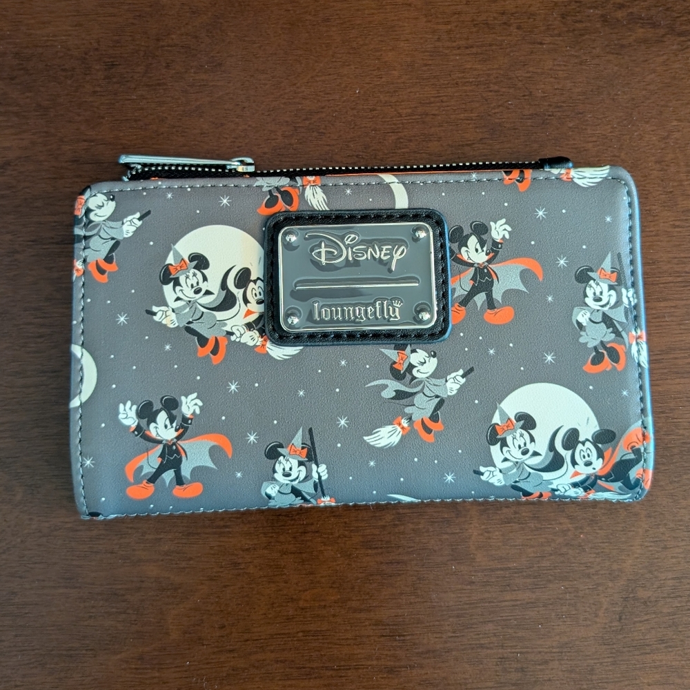 Loungefly Mickey Mouse Gray Wallet